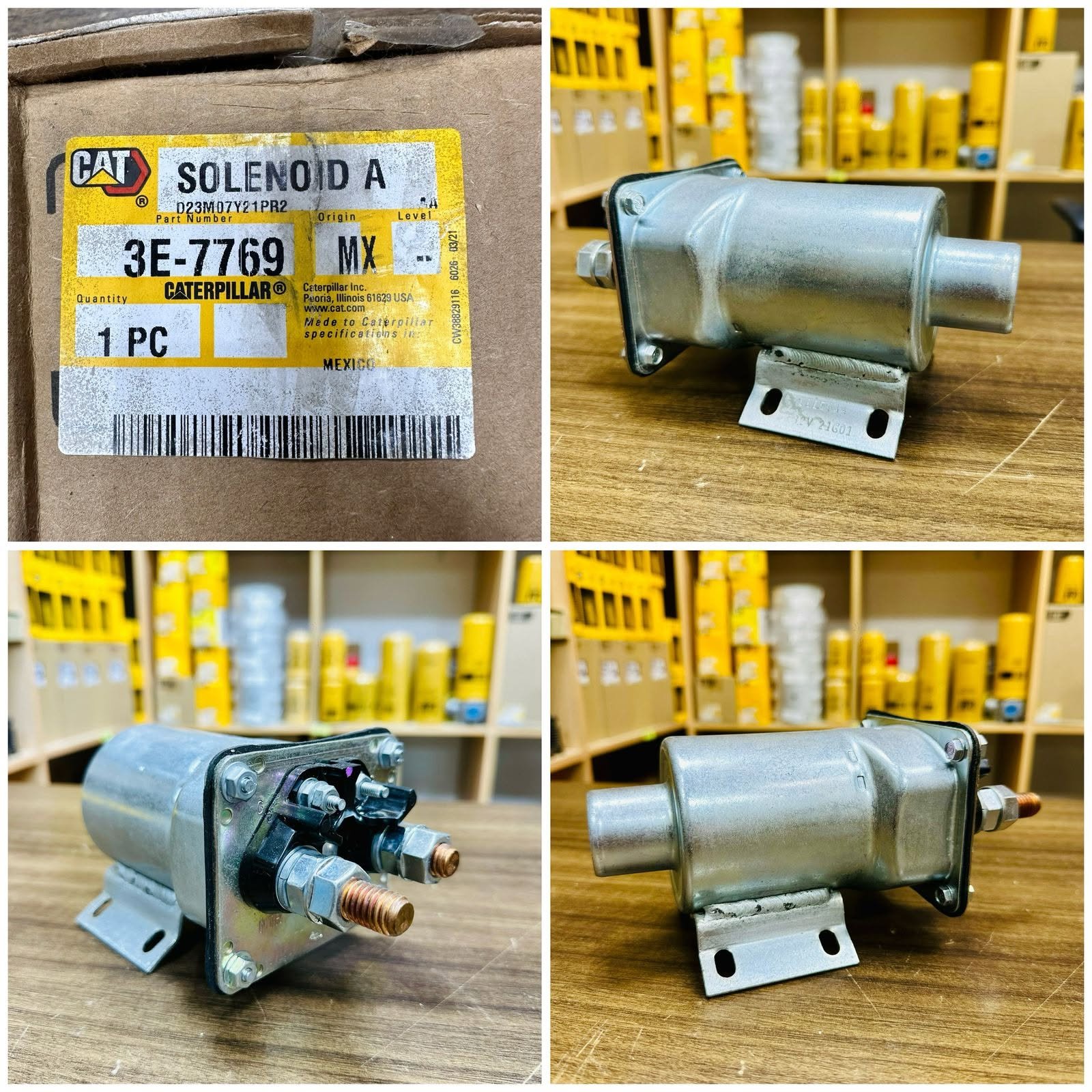 3E-7769 Solenoid Starting Motor